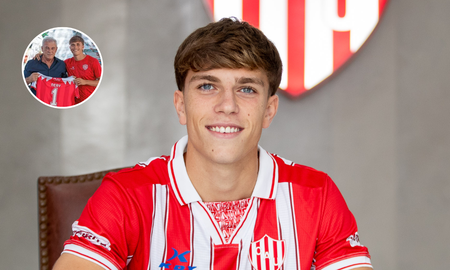 Francisco Pumpido firmó su primer contrato con Unión hasta diciembre de 2026. Francisco Pumpido firmó su primer contrato con Unión hasta diciembre de 2026.