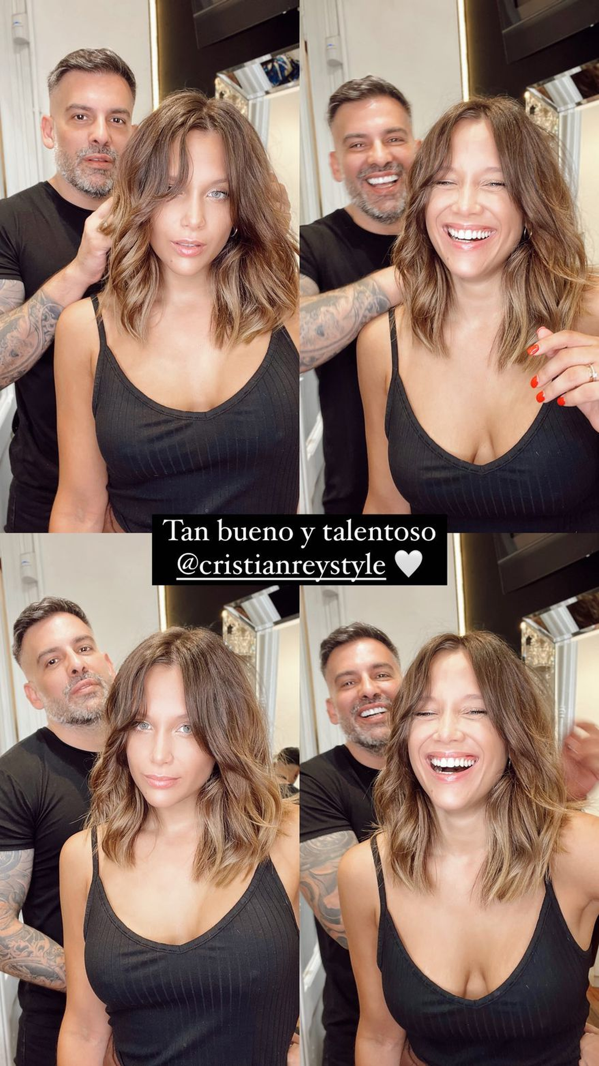 El nuevo look de Barbie Vélez luego de pasar dos veces por las tijeras.