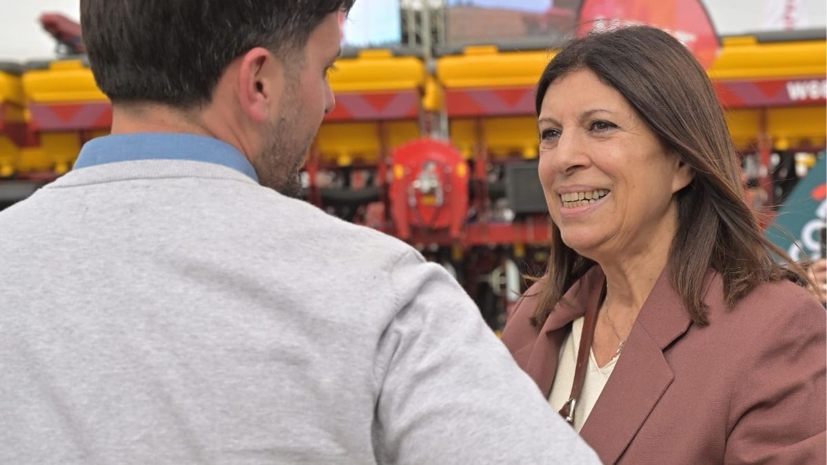 Clara García en la edición 2026 de Agroactiva en Armstrong.