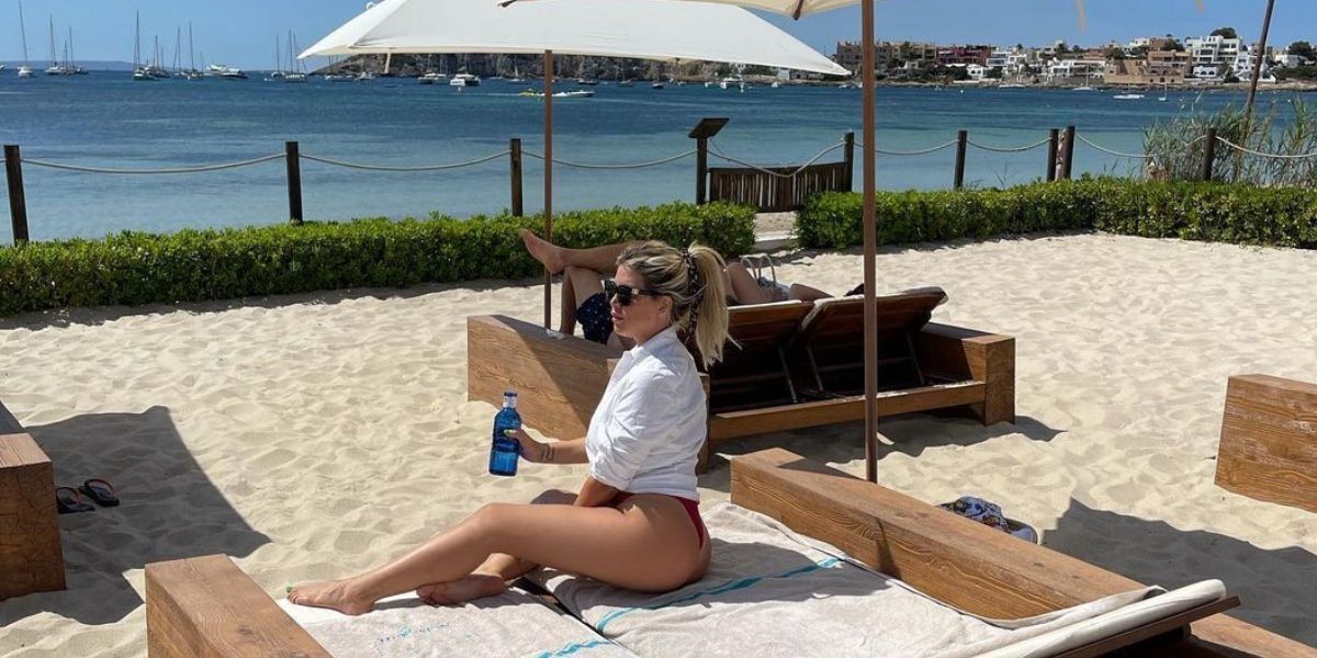 Las vacaciones de Wanda Nara en Ibiza.