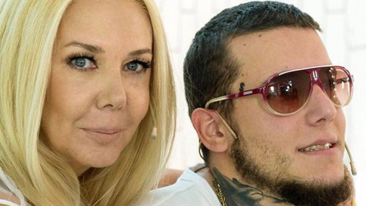 Alex junto a Mariana Nannis.