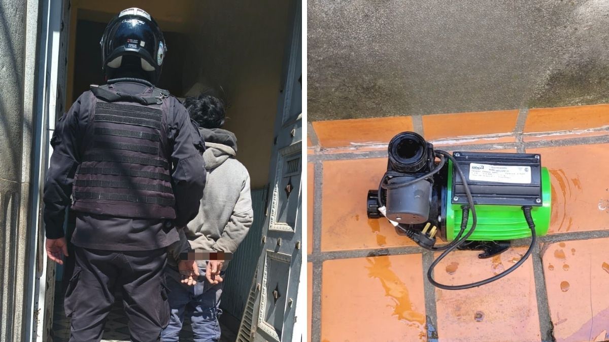 Detuvieron en los techos a un ladrón en Santa Fe