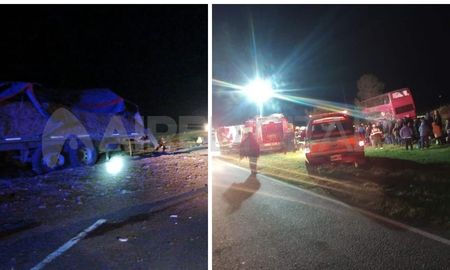 Ruta Nacional 34: cinco personas fallecieron en un choque entre un camión y un colectivo. Ruta Nacional 34: cinco personas fallecieron en un choque entre un camión y un colectivo.