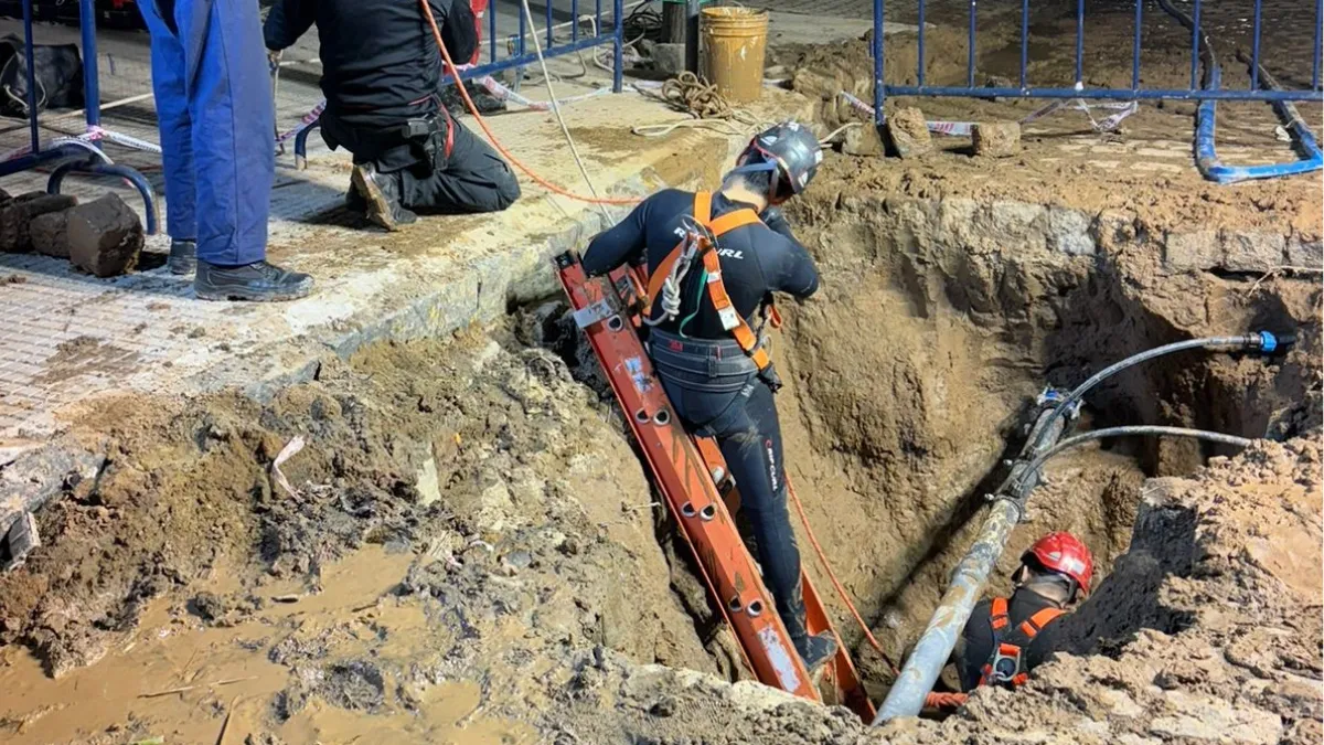 Los secretos del megatúnel de más de 3 metros de profundidad creado para robar un banco en San Isidro