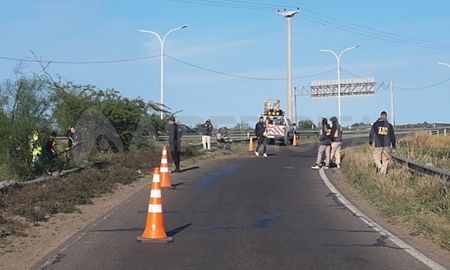 El accidente fue alrededor de las 6 de la mañana del domingo. El accidente fue alrededor de las 6 de la mañana del domingo.