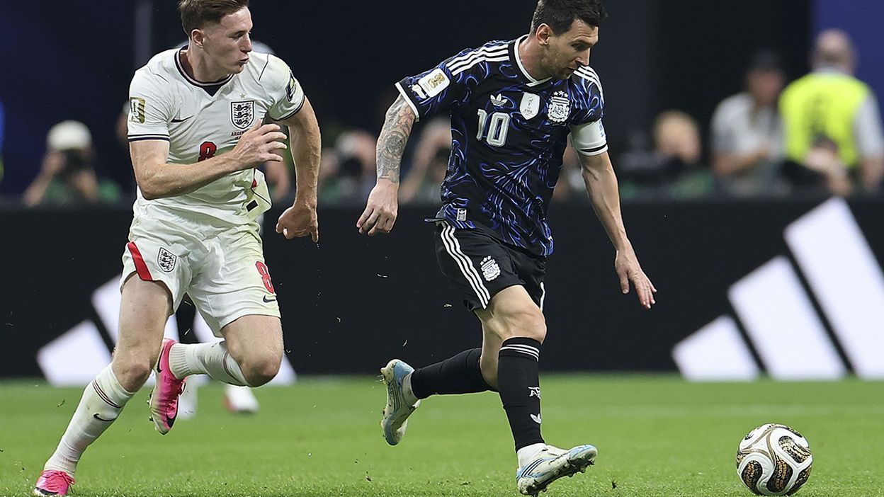 Argentina cae 1 a 0 ante Inglaterra.