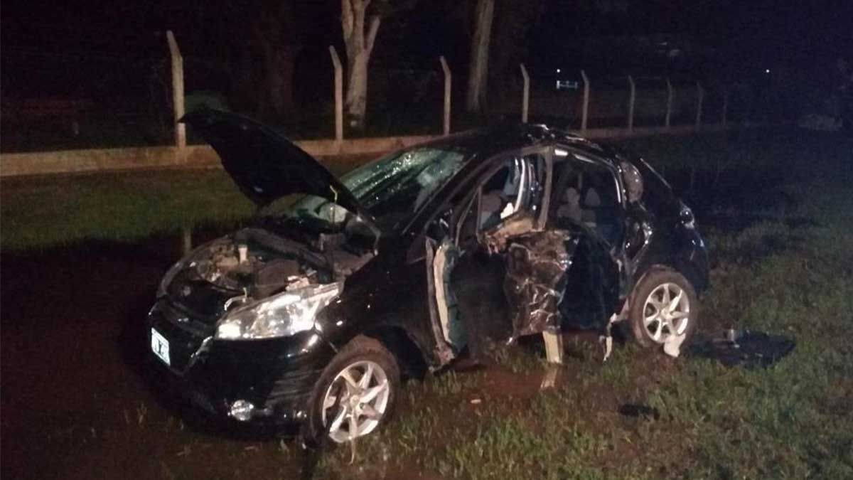 Accidente fatal en San Carlos Centro: un hombre de 58 años despistó