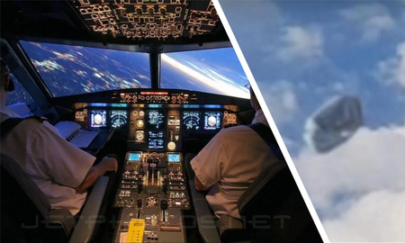 Un piloto de avión tuvo un avistamiento de OVNI en pleno vuelo y el video se hizo viral Un piloto de avión tuvo un avistamiento de OVNI en pleno vuelo y el video se hizo viral
