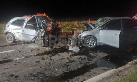 El accidente ocurrió a la altura de Clason, provincia de Santa Fe. El accidente ocurrió a la altura de Clason, provincia de Santa Fe.
