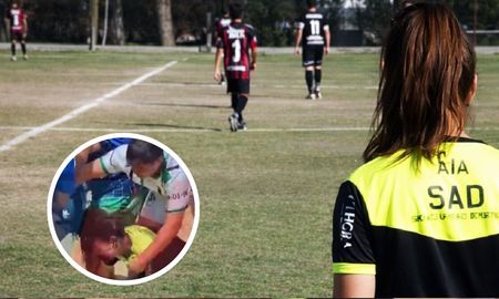 Brutal agresión a una árbitra en la previa de un partido: cómo se encuentra tras el ataque Brutal agresión a una árbitra en la previa de un partido: cómo se encuentra tras el ataque