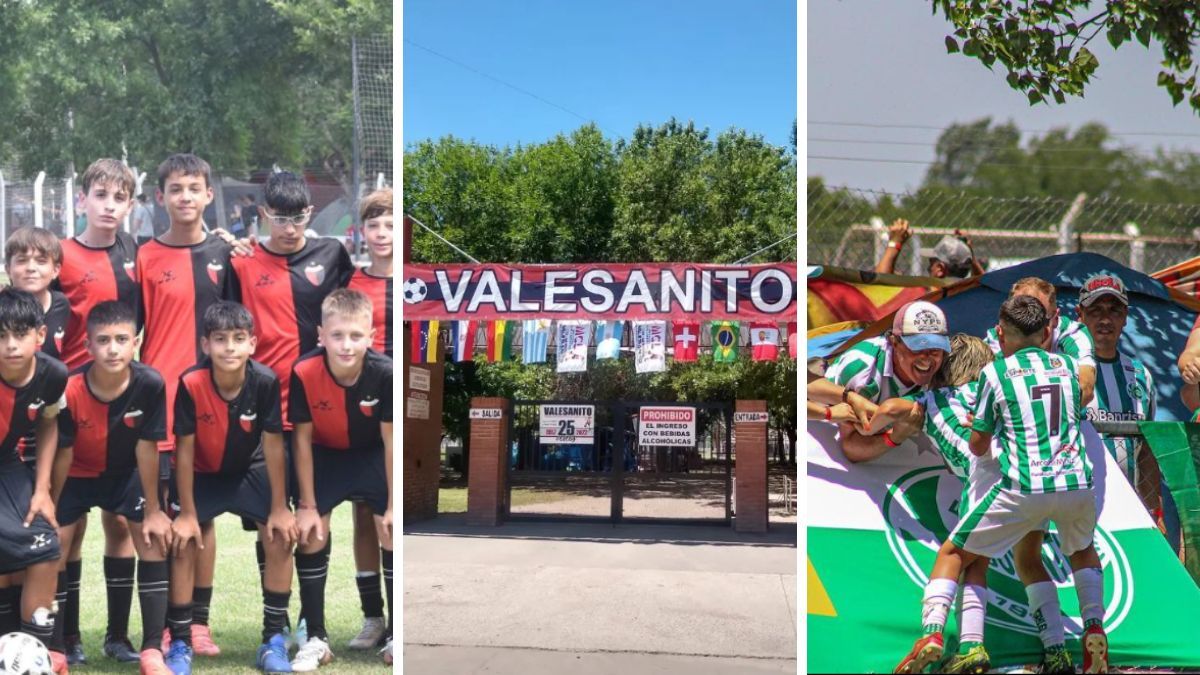 Se juega el Valesanito con más de 4000 chicos: la Copa Libertadores del fútbol infantil