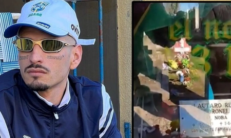Grababa en la tumba de El Noba y registró sin querer una voz: aseguran que es la del cantante Grababa en la tumba de El Noba y registró sin querer una voz: aseguran que es la del cantante