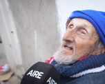 Luis Arriola. Tiene 80 años y es exchofer de colectivos.