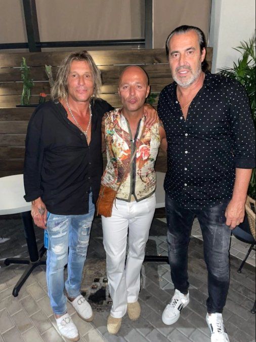 Claudio Caniggia disfruta de sus días en Miami.