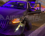 Caos en la Circunvalación Oeste por un accidente de tránsito que involucró a tres vehículos. Caos en la Circunvalación Oeste por un accidente de tránsito que involucró a tres vehículos.