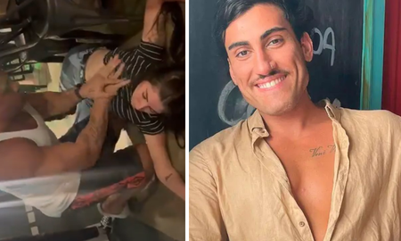 Tomás Holder le salvó la vida a una joven . Tomás Holder le salvó la vida a una joven .