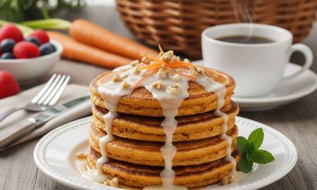 La receta saludable y económica de panqueques de avena y zanahoria. La receta saludable y económica de panqueques de avena y zanahoria.