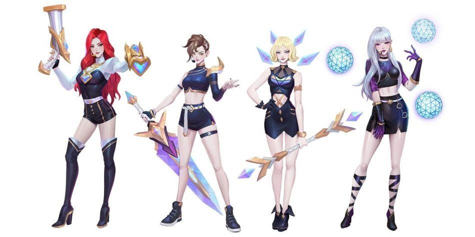 League of Legends: Diseñador profesional crea ‘skins’ K/DA para Syndra, Miss Fortune, Riven y Lux