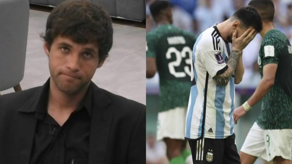 Mundial Qatar 2022: Agustín de Gran Hermano predijo la derrota de Argentina y lo tildaron de mufa