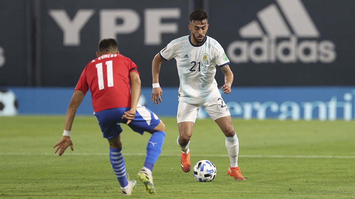 Nicolás González, tras el empate de Argentina: Debemos estar mucho más finos en la definición