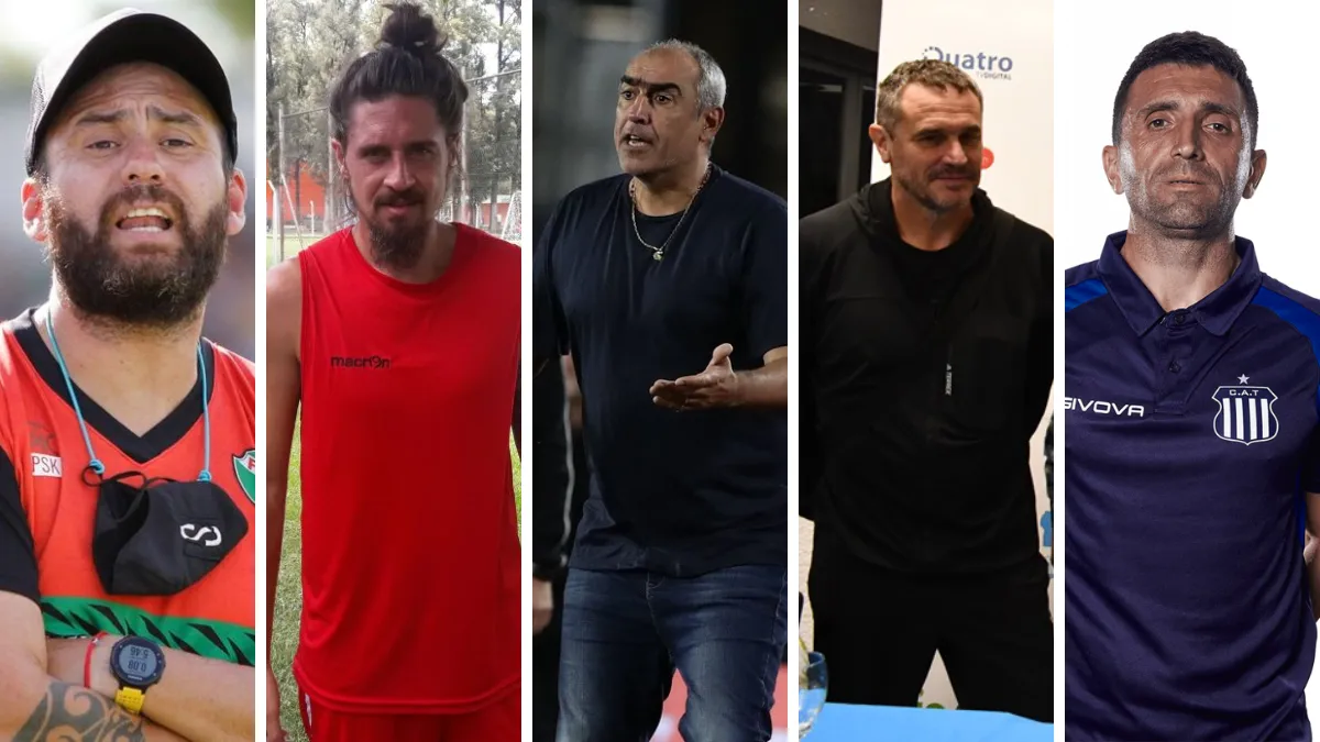 El nuevo cuerpo técnico de Colón: Pablo Semeniuk y Federico Vismara (AC), Iván Delfino (DT), Tulio Pianesi (PF) y Leo Torrico (EA). El nuevo cuerpo técnico de Colón: Pablo Semeniuk y Federico Vismara (AC), Iván Delfino (DT), Tulio Pianesi (PF) y Leo Torrico (EA).