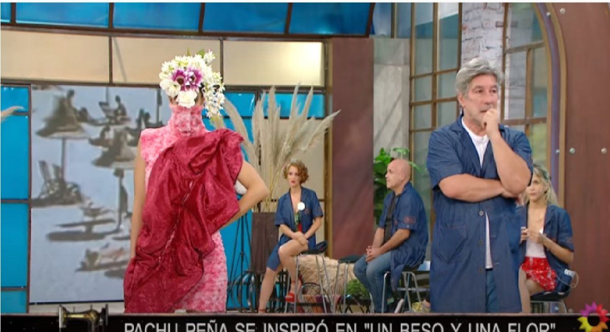 Pachu Peña no pudo contener la risa viendo su fallido diseño en Corte y Confección: Es una...