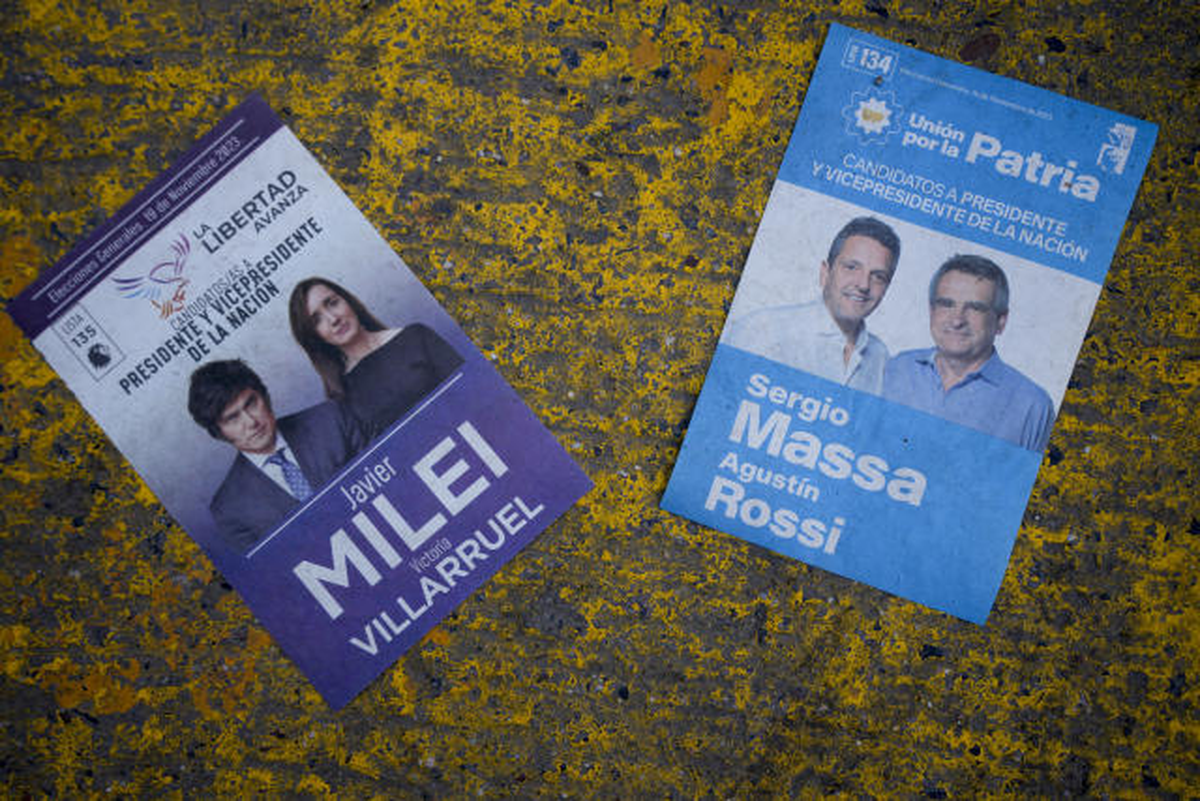 Javier Milei y Sergio Massa serán los dos candidatos en el balotaje 2023. Javier Milei y Sergio Massa serán los dos candidatos en el balotaje 2023.