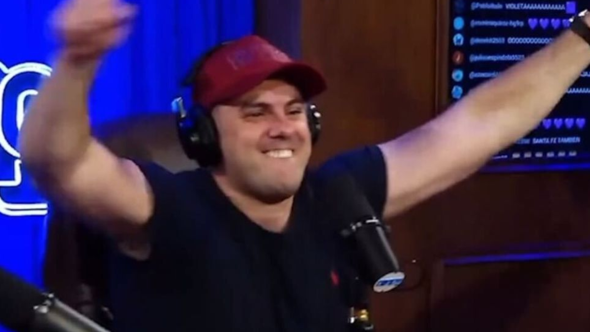 El grito de victoria de El Gordo Dan.