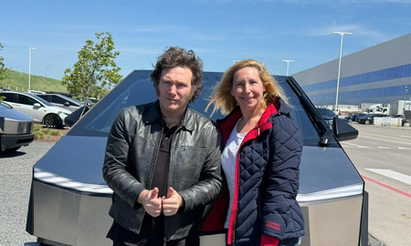 Javier Milei manejó un Tesla Cybertruck en Texas: cómo es el vehículo Javier Milei manejó un Tesla Cybertruck en Texas: cómo es el vehículo