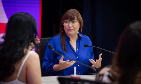 Celia Arena, ministra de Gobierno de la provincia de Santa Fe. Celia Arena, ministra de Gobierno de la provincia de Santa Fe.