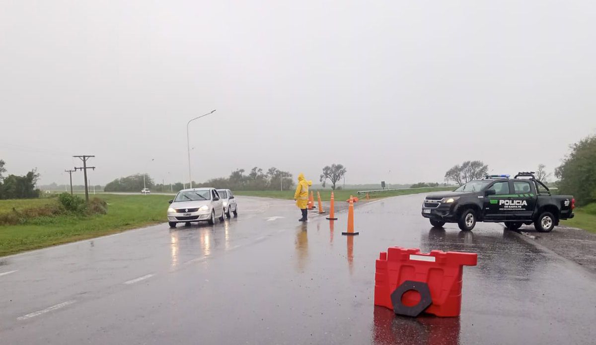 La Provincia mantiene interrumpida la circulación en un tramo de la ruta nacional 34 por el riesgo estructural que presenta la calzada.