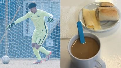 Jugador de inferiores mostró el desayuno de la pensión y armó revuelo entre los hinchas: arde San Lorenzo