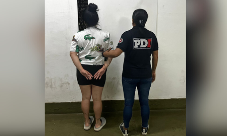 Marisol V. fue detenida en barrio Tablada. Marisol V. fue detenida en barrio Tablada.