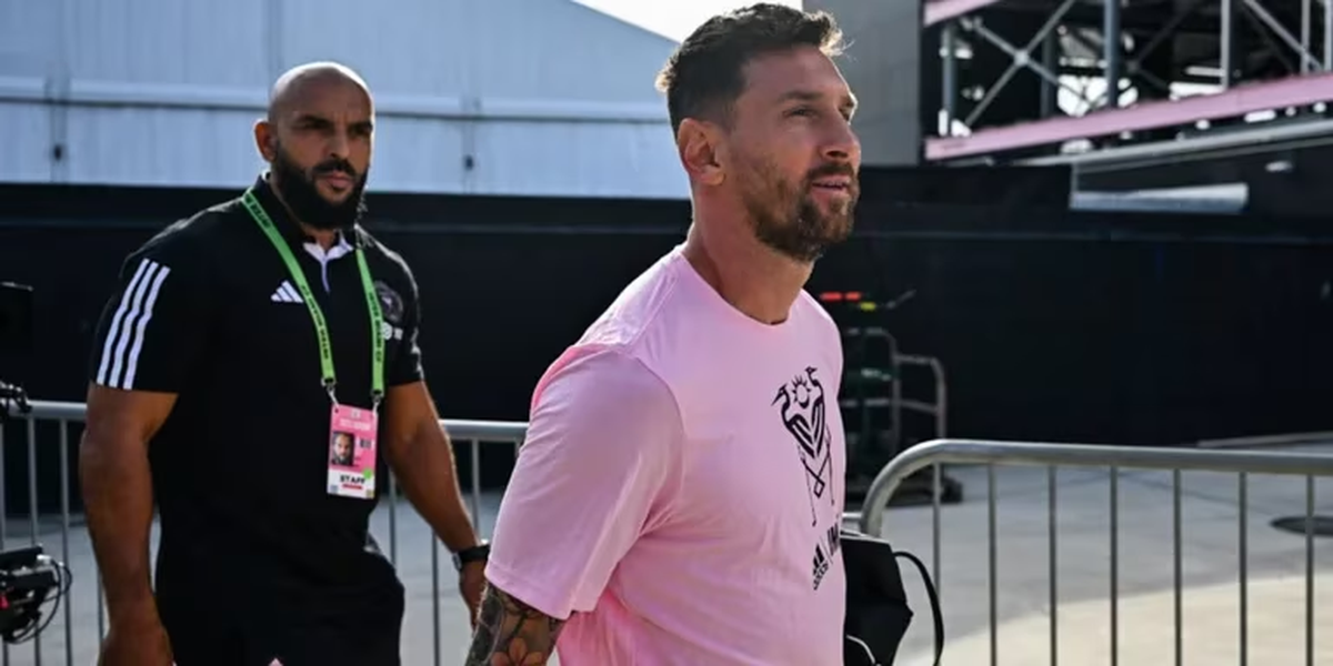 Se filtró un video del guardaespaldas de Lionel Messi en Miami en pleno operativo. Se filtró un video del guardaespaldas de Lionel Messi en Miami en pleno operativo.