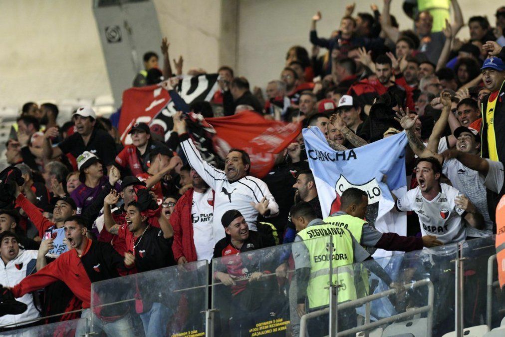Alrededor de cuatro mil hinchas de Colón estuvieron presentes aquel día ante Atlético Mineiro, en la definición de las semifinales de la Copa Sudamericana.