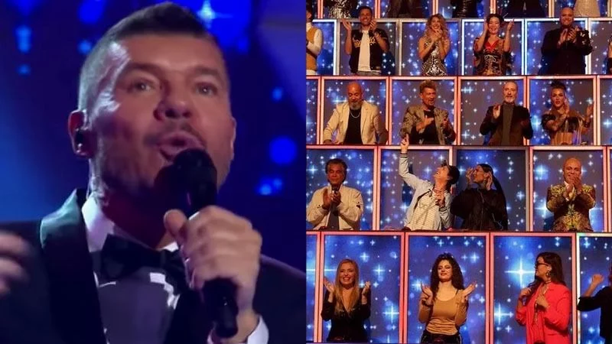 Marcelo Tinelli, conductor de Canta Conmigo Ahora. 