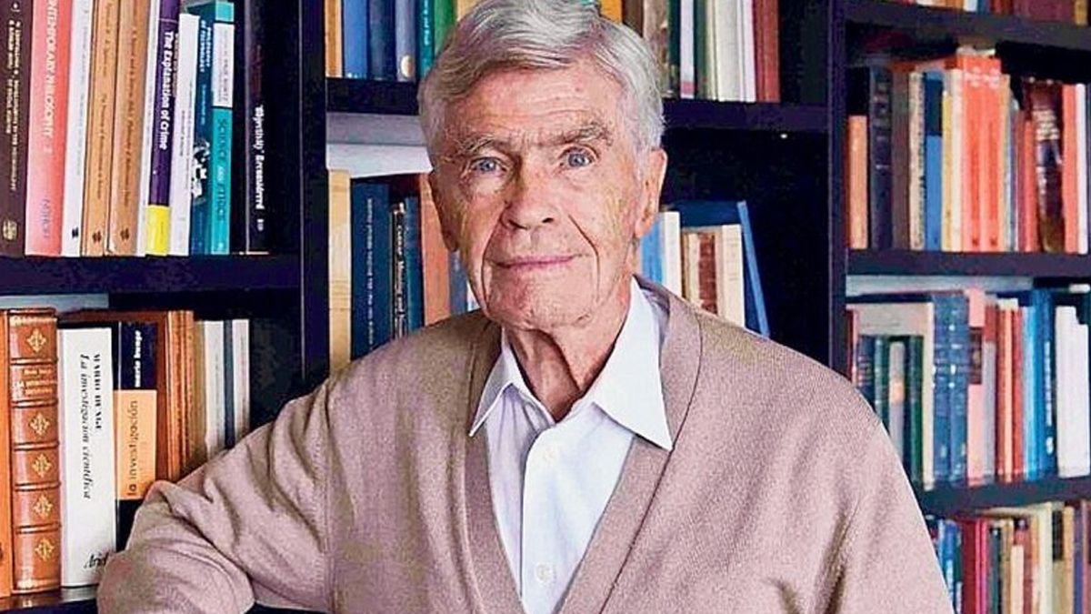 A los 100 años murió el físico argentino Mario Bunge, el mayor exponente de filosofía de la ciencia