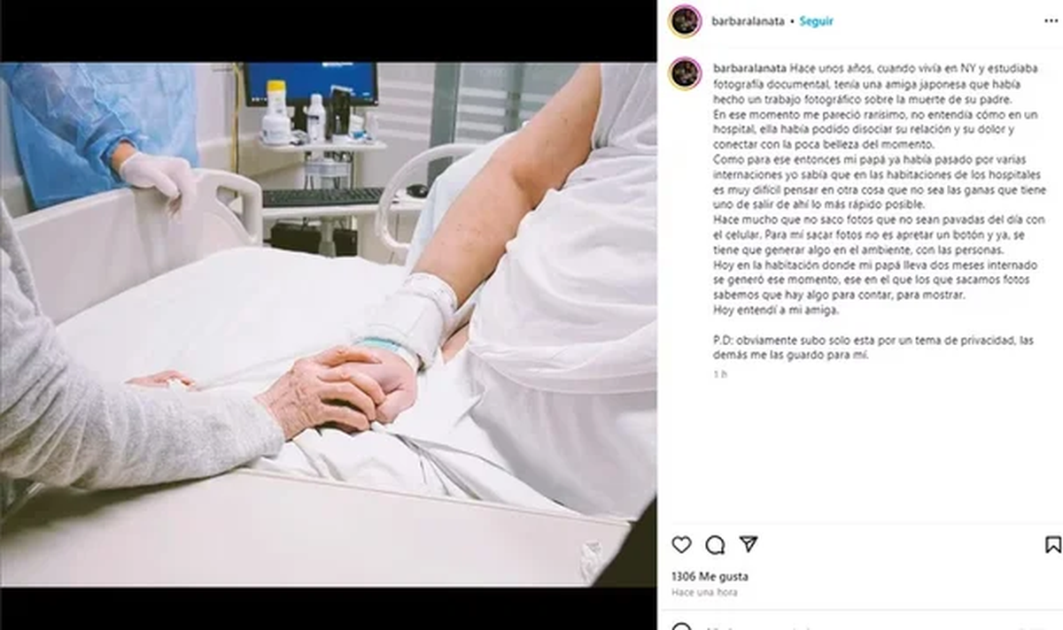El posteo de la hija de Jorge Lanata. El posteo de la hija de Jorge Lanata.