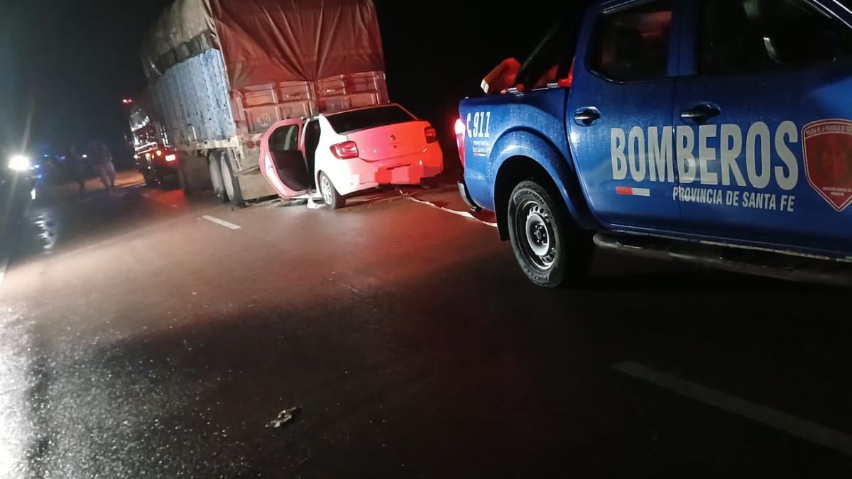 El accidente ocurrió durante la madrugada en la Ruta Nacional 98.