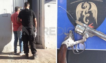 San José del Rincón: trasladado por intentar sacar bajo amenaza de arma de fuego a una mujer de su casa San José del Rincón: trasladado por intentar sacar bajo amenaza de arma de fuego a una mujer de su casa