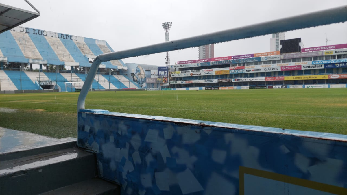 Así está la cancha de Atlético Rafaela para recibir a Colón vs. San Martín de Tucumán