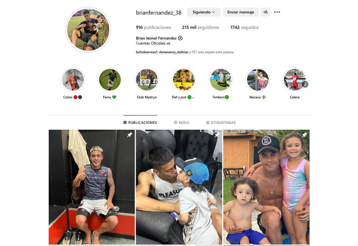 La foto de Colón que tiene Brian Fernández. La foto de Colón que tiene Brian Fernández.