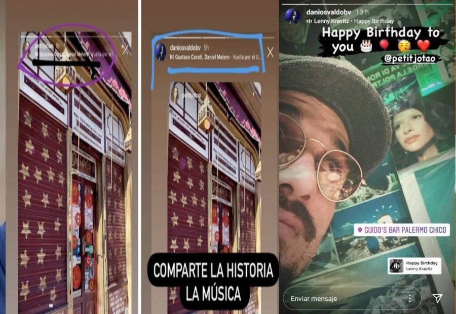 Las historias de Daniel Osvaldo a Julieta Ortega