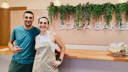 Lionel Scaloni visitó el negocio de su hermana mientras descansa en Pujato: 