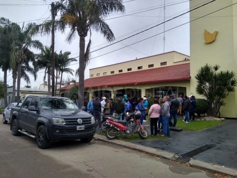 Conmovedora despedida a “Banana” Mascheroni en el velorio en Santo Tomé