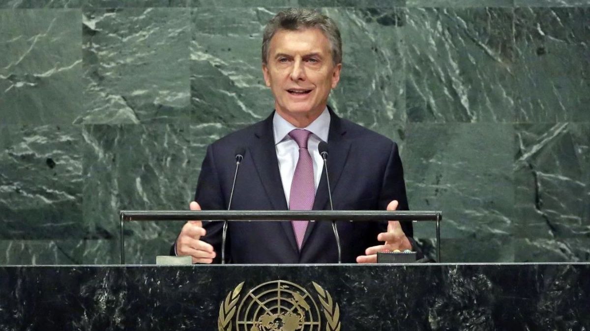 Macri brindará un discurso ante la Asamblea de la ONU