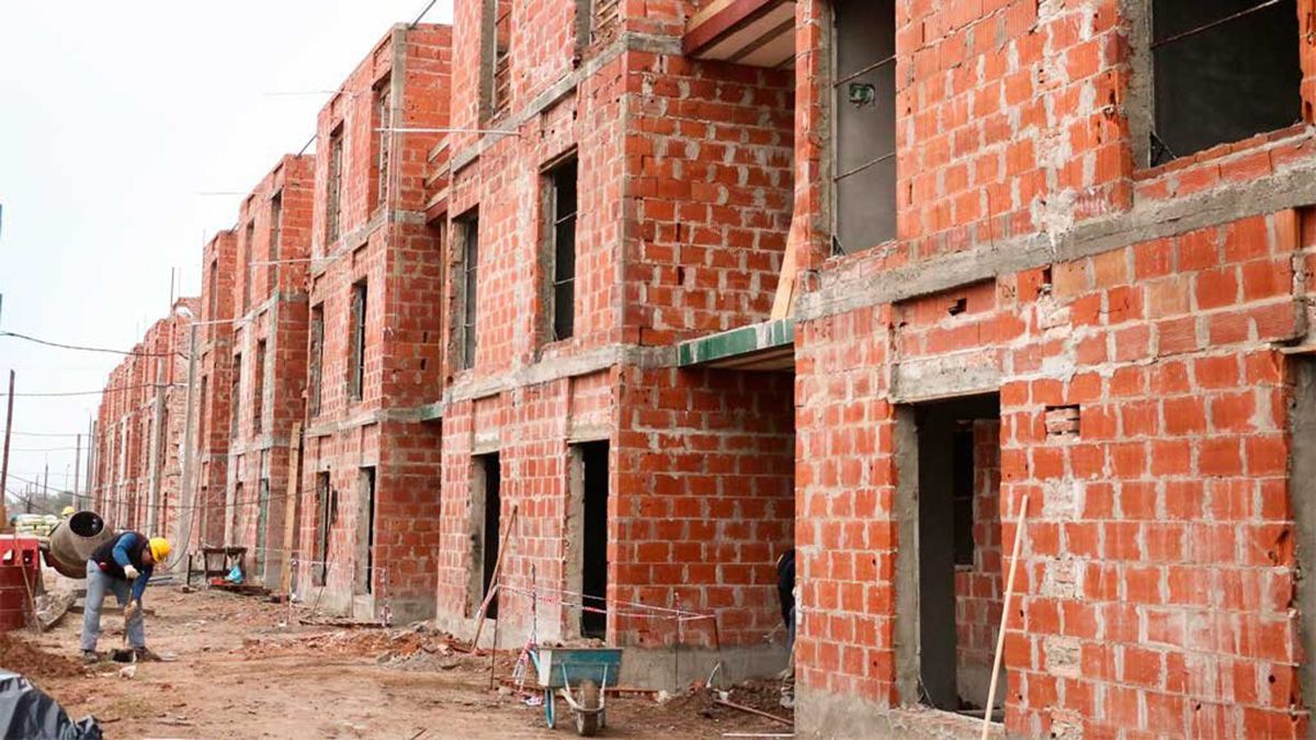 Las viviendas van a hacer dúplex de dos dormitorios