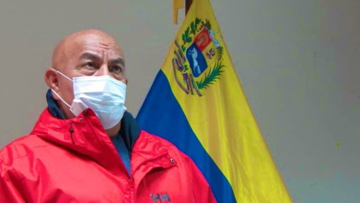 El jefe de Gobierno de Caracas. Dar&iacute;o Vivas.