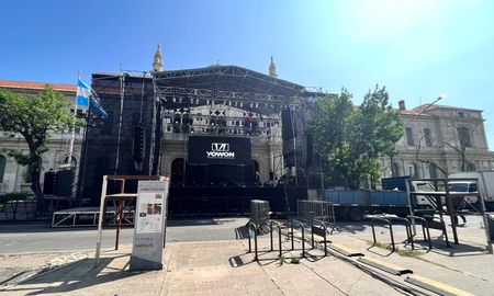 Desde las 8 de la mañana, se restringió el tránsito en la zona de la UNL para ultimar los detalles del festival. Desde las 8 de la mañana, se restringió el tránsito en la zona de la UNL para ultimar los detalles del festival.