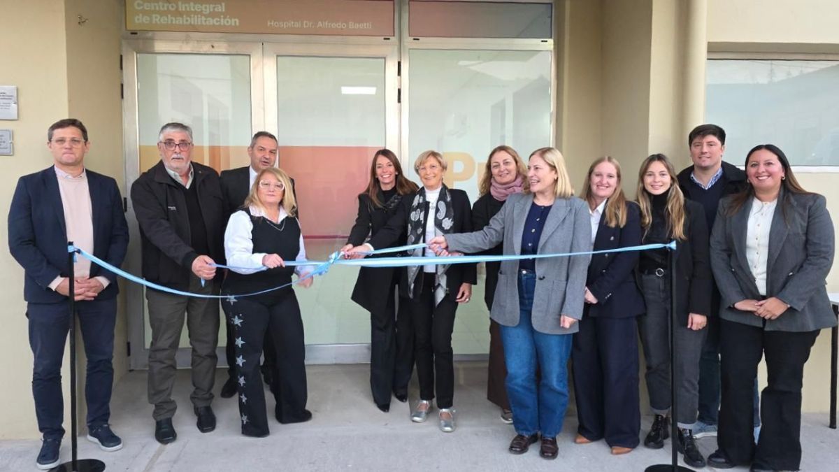 El Gobierno de la Provincia de Santa Fe inauguró el nuevo Centro de Rehabilitación del Hospital Dr. Alfredo Baetti
